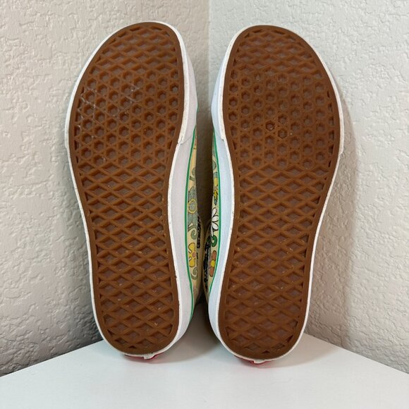 Vans X Sesame Street Old Skool Elmo Shoes Women's 7.5 / Men's 6 Floral Yellow - Picture 11 of 15